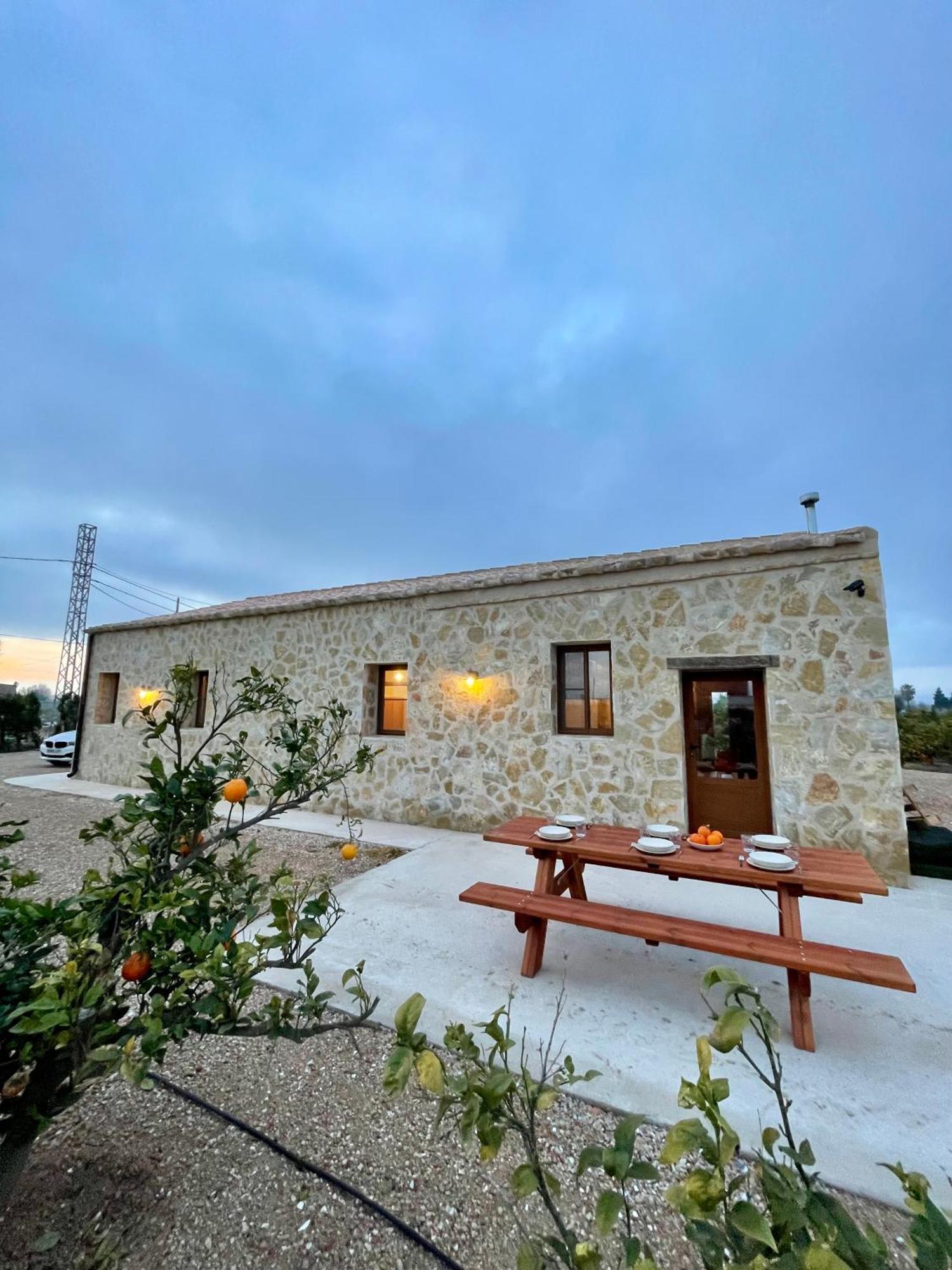 Вілла Mas De Melonet Delta Del Ebro L'Aldea Екстер'єр фото